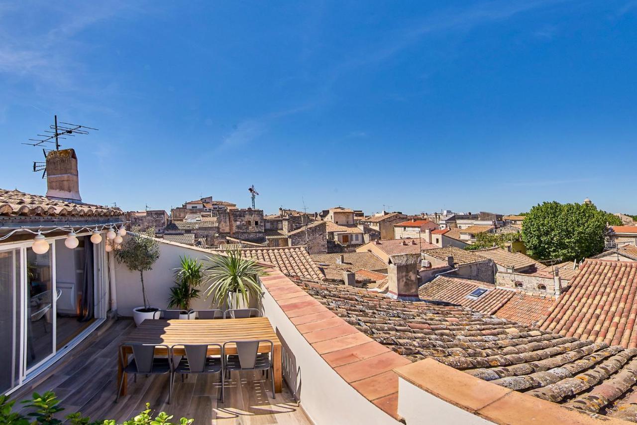 Truchet Penthouse Apartment Arles Bagian luar foto