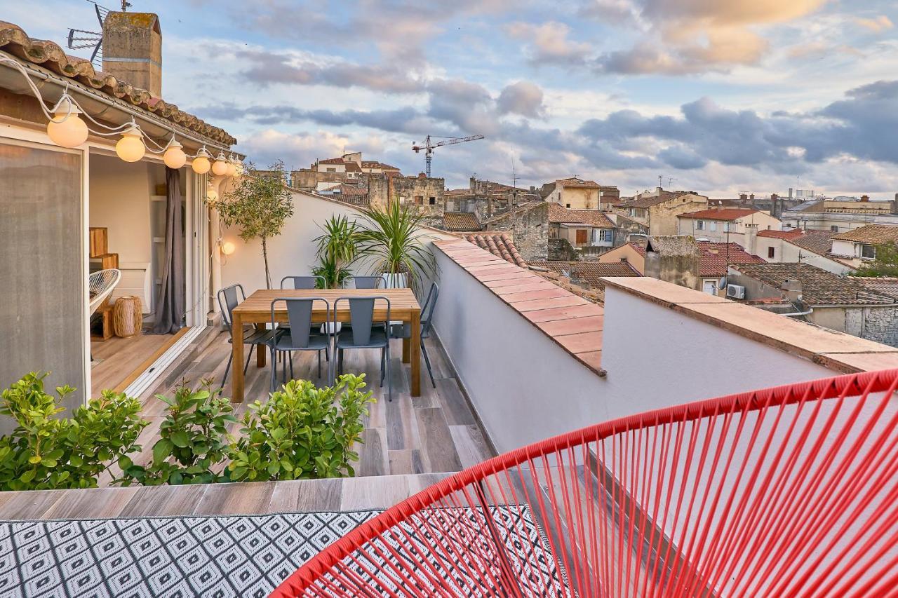 Truchet Penthouse Apartment Arles Bagian luar foto